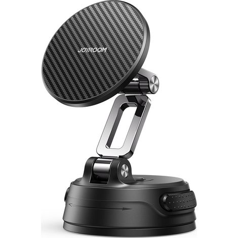 Soporte magnético para coche con ventosa para parabrisas o salpicadero - negro (1/5)