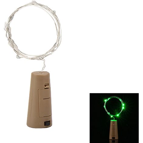 LED-Lichterkette mit Stopper – grün (1/5)