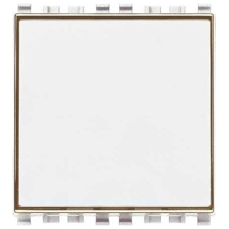 Pulsante Vimar Eikon targhetta 1P NO 10A bianco 20050.B