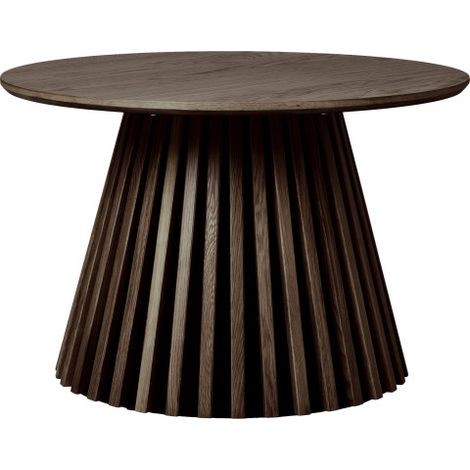 KAIRN-Table basse chêne fumé ø70 cm (1/5)