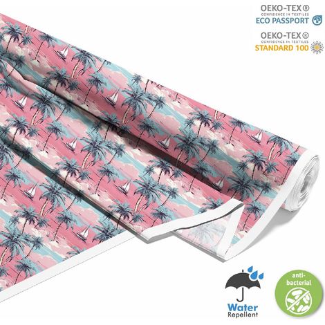 Dekorativer Outdoor-Stoff Oxford - Motiv Sommer DX9052 (1/5)