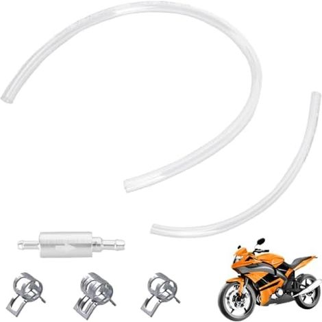 Kit Purgeur de Frein Moto,5 pièces Purge et d'embrayage pour Moto Voiture,Tuyau Valve,Outil Tube Valve Unidirectionnel - (1/5)