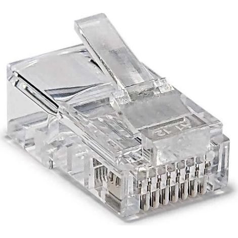 Spina PLUG CAT 6 standard a 8 poli RJ-45 100pz Fracarro 287711
