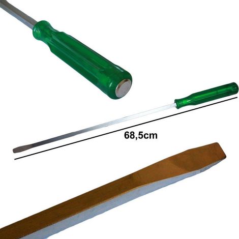 Tournevis Longs 685 Mm X 12 Mm Tournevis Plat à Percussion (1/4)