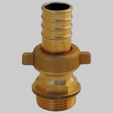 "RACCORDO DIRITTO PER POMPA OTTONE - 1""1/2 x 40"