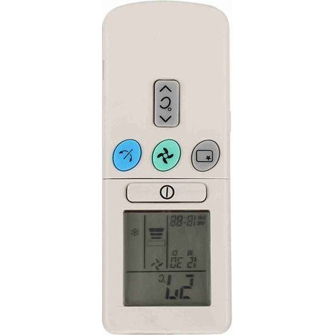 Télécommande pour climatiseur Hitachi RAR-2A1, RAR-52P1, RAR-2SP1, RAR-3U4 et RAR-2P2 (1/5)