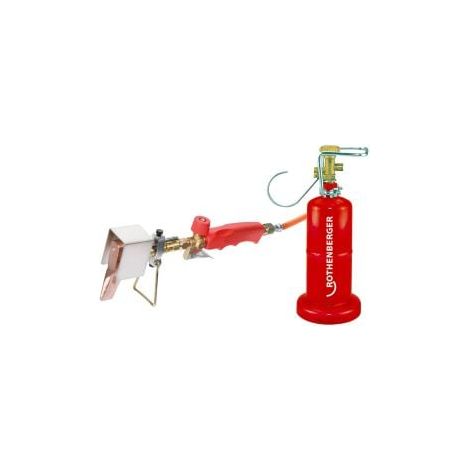 ROTHENBERGER Industrial Dachrinnen-Lötset inkl. Propan-Kleinflasche 0,5kg leer - 1500004721