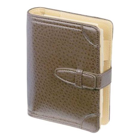 Agenda Zurich premium marrone con inserto sostituibile 11x14,5 cm con calendario (1/3)