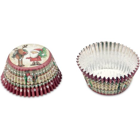 Städter Moules à pâtisserie en papier Joyeux Noël 50pcs