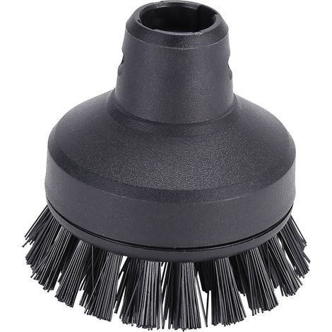 SHINING HOUSE Brosse accessoire ronde pour nettoyeur vapeur, 1 pièce (1/5)