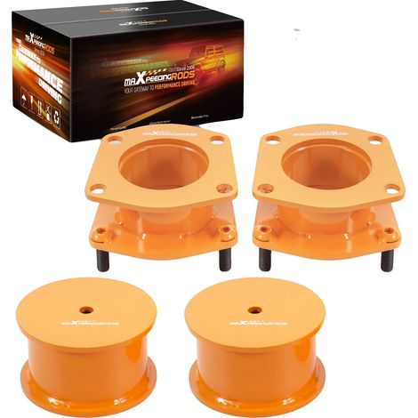 Kit de levage, hauteur de 3 pouces, matériau en acier, compatible avec Jeep Grand Cherokee WK et Commander XK, stabilité de suspension améliorée, installation facilitée (1/5)