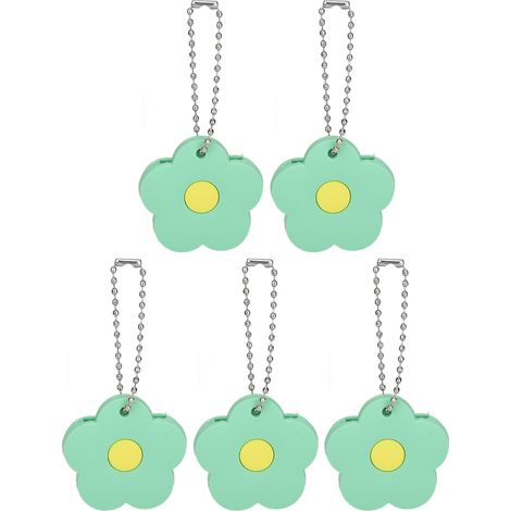 5Pcs Clé Tourne Aide PVC Protection Manche Vert Pétale Forme Accessoire Personnes Âgées Maison (1/5)