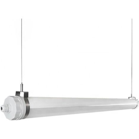 Réglette LED tubulaire étanche pour usage industriel - 120cm -