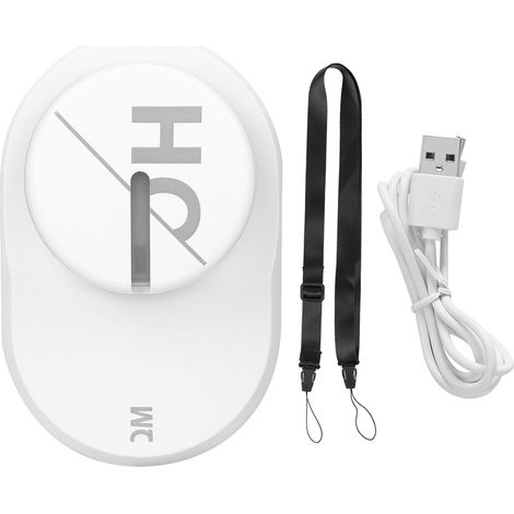 Mini ventilateur portatif USB rechargeable pour brumisation rafraîchissante, idéal pour camping et voyages en extérieur (1/5)