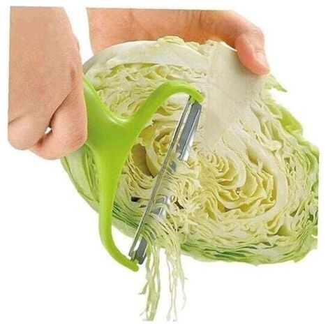 3pcs Cabbage Slicer Potato Grater Peeler Vegetable Salad Maker Cutter Stainless Steel Fruit Peelers (1/4)