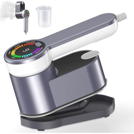 Défroisseur Vapeur - 1200 W - Réservoir 120 ml - Chauffe en 5 s - Fonction Sec/Humide - Tête Rotative 180° - 1 Pièce (1/5)