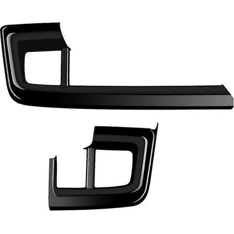 Vitre d'accoudoir de porte conducteur gauche pour BMW Série 3 M3 E92 07-14 (Noir) (1/5)