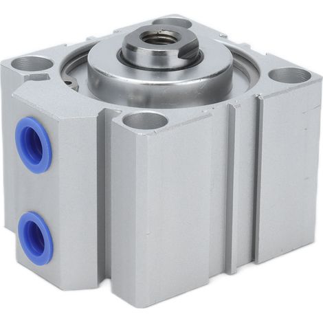 Cylindre pneumatique ultra-compact SDA50 X 20 en alliage d'aluminium à paroi mince pour usage industriel (1/5)