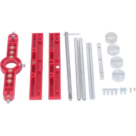 Gabarit de tenon et mortaise pour le travail du bois, système auto-centrant et amovible, kit de gabarit de goujons, positionneur de poinçons