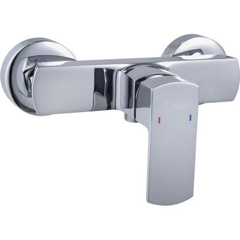 Mitigeur pour douche DOUR chromé poignée verticale entraxe 150 mm - THEWA DOU21