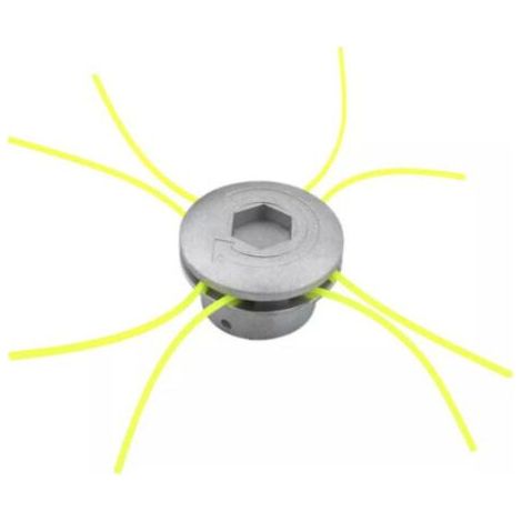 Pair Tête de Coupe Débroussailleuse en Aluminium pour Tondeuse à Gazon Accessoire de Coupe-Herbe (1/5)