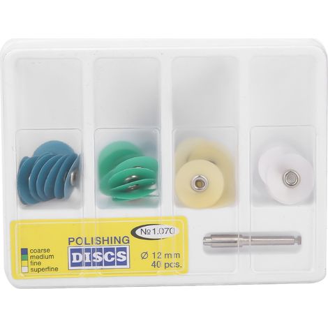 40 disques de finition et polissage pour facettes en composite dentaire, kit de 40 pièces pour dentisterie (1/5)