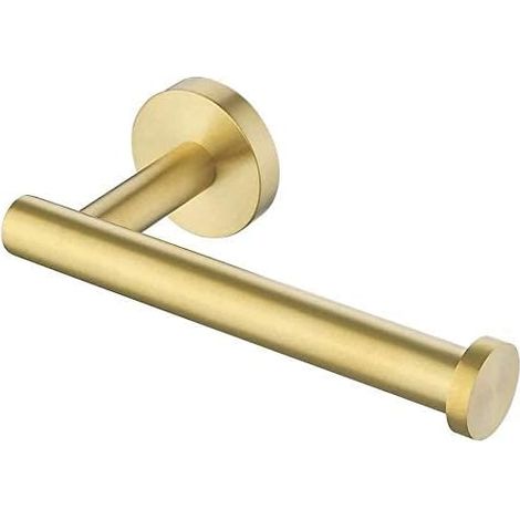 Porte-Essuie-Tout 304 Inox, Noir, Brossé, Quadratique, Durable, Or, Complet, Rapide, Robuste, Premium (1/5)