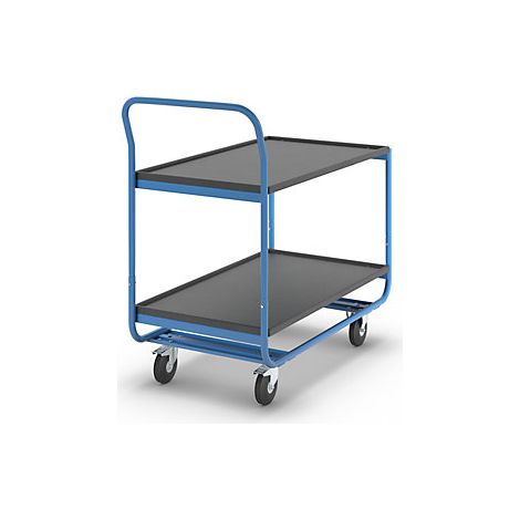 eurokraft pro  Carrello di servizio  portata 150 kg  2 pianali