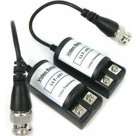 Sys coppia convertitore video su cavo utp passivo balun x telecamera