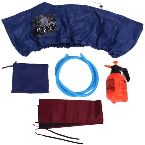 Aiperq – Kit de nettoyage pour climatiseur mural – Housse imperméable 100x36cm – Tuyau de drainage 2,65m – Pulvérisateur 2000ml inclus (1/4)