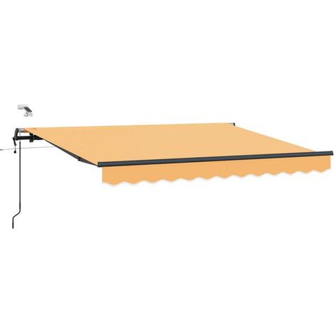Bâche couleur sable, 600 x 350 cm, polyester (1/5)