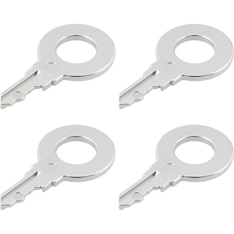 Ersatzschlüssel für Schrankschlösser 130497, kompatibel mit IKEA Fabrikor, 4er-Pack