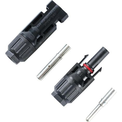 3 m Cable Solaire 4mm², Câble d'Extension de Panneau Solaire, Câble de Connexion Connecteur Solaire,Connecteur étanche IP67 (1/4)