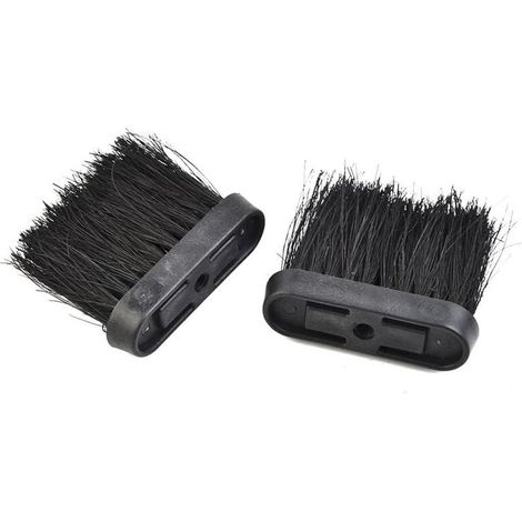 Enowelir Lot de 2 Têtes de Brosse Rectangulaire Recharge pour Nettoyage Cheminée et Poêle à Bois (1/4)