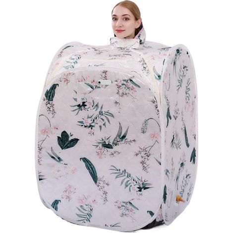 Kit de sauna portatif Générateur de vapeur portatif du sauna 3.0L 1500W, tente personnelle se pliante de vapeur de sauna de station thermale de télécommande intellinte Tente de sauna personnelle pour (1/5)