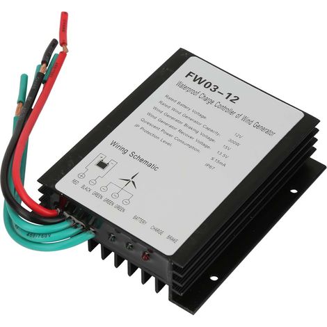 Contrôleur de charge éolienne étanche IP67 FW03-12 pour générateur éolien (1/5)