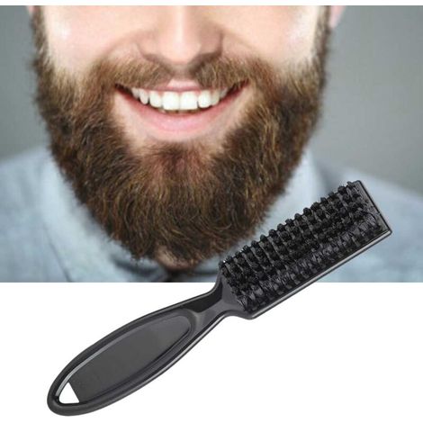 Gesichtsreinigungsbürste für Männer – Entfernt Unreinheiten und Haare – Sanft zur Haut – Schwarz (1/4)