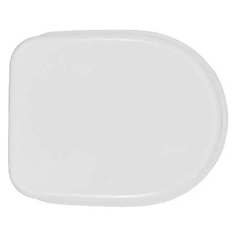 SIÈGE DE WC POUR SANINDUSA VASE AVEIRO FORME 6 Dimensions : Blanc - Charnières à anneaux