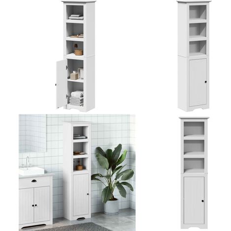 vidaXL Badschrank BODO Weiß 44x30x160 cm