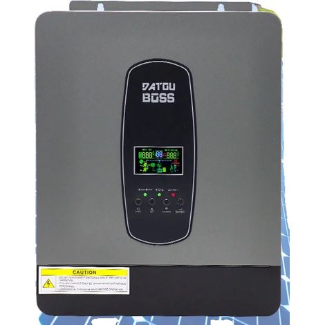 Onduleur Solaire Hybride, Sortie 3000W / 6200W, Entrée 24V / 48V (1/2)