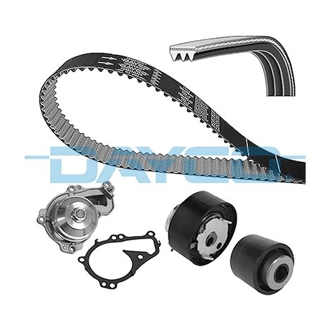 Pompe à eau + kit de courroie crantée Dayco KBIOWP150 CITROËN