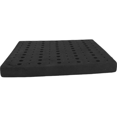 Plateau porte-fraises en mousse EVA haute densité, trous de 6,35 mm (1/4") et 12,7 mm (1/2"), pour atelier ou boîte à outils. (1/5)