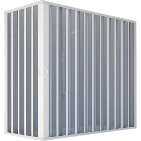 Box vasca scorrevole angolare in PVC stabilizzato (1/4)