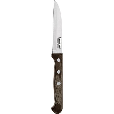 Cuchillo polywood castaño para verduras y frutas 9 cm