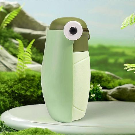 Botella de agua portátil para mascotas, dispensador de agua de viaje para perros, gatos y conejos, diseño de ojos de dibujos animados. (1/5)