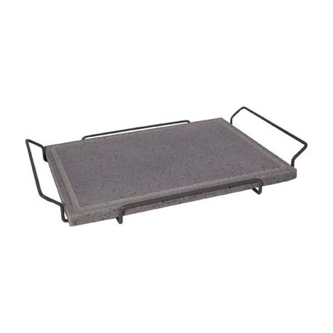 Bistecchiera pietra lavica + base cm 30x40