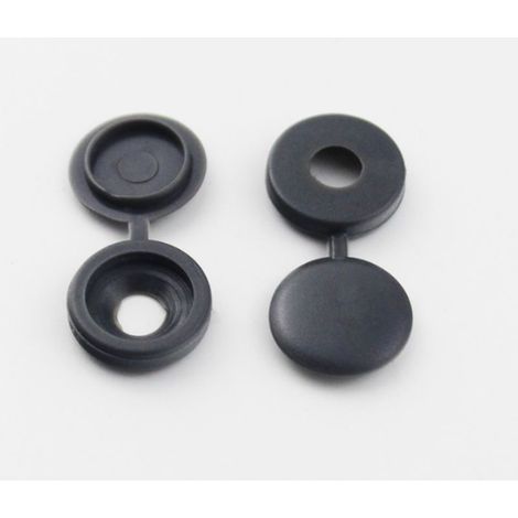 Vis avec capuchon décoratif monobloc, cache-vis en plastique, cache-vis décoratif disgracieux, vis autotaraudeuses avec bouchons de trou monobloc (1/5)
