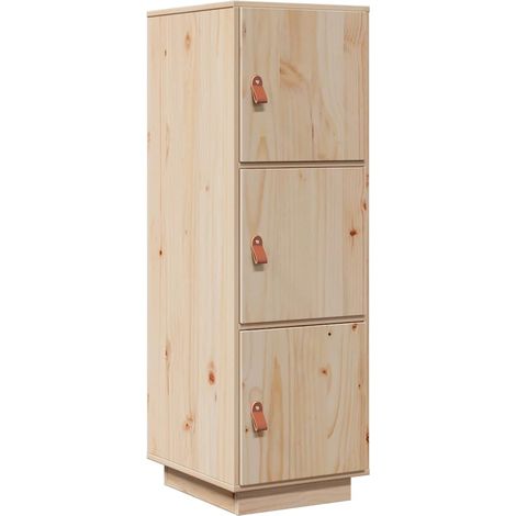 Highboard 34x40x108,5 cm Massivholz Kiefer vidaXL