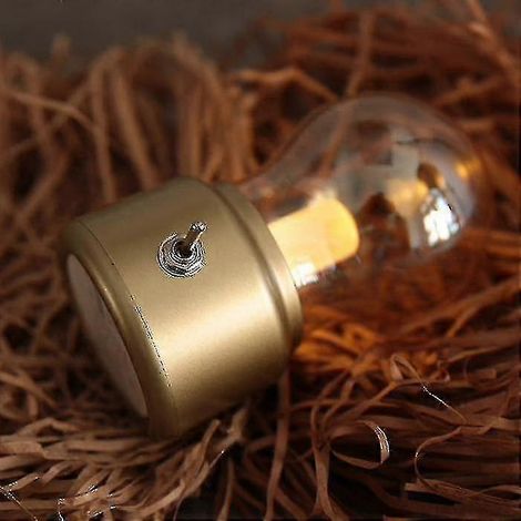 Lampes de bureau rechargeables USB vintage (dorées) (1/2)