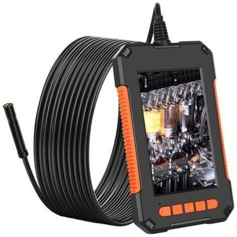 Endoscope Industriel, Camera Endoscopique 1080P HD, Camera d'Inspection Canalisation, Écran HD 4,3 Pouces, Lumières LED 8, Câble Semi-Rigide 5M (1/5)
